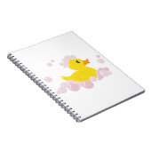 Carnet Canard dans des bulles roses (Côté Droit)