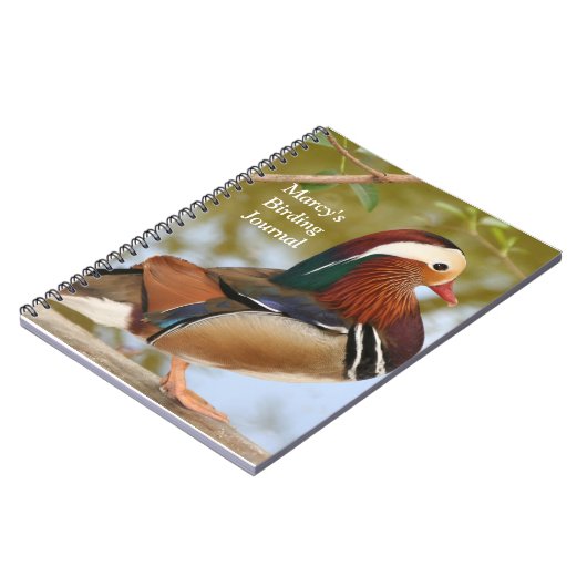 Carnet Canard de mandarine (Côté gauche)