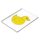 Carnet Canard en caoutchouc (Côté gauche)