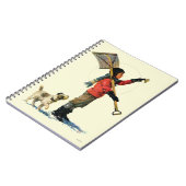 Carnet Canard souchet de neige (Côté gauche)