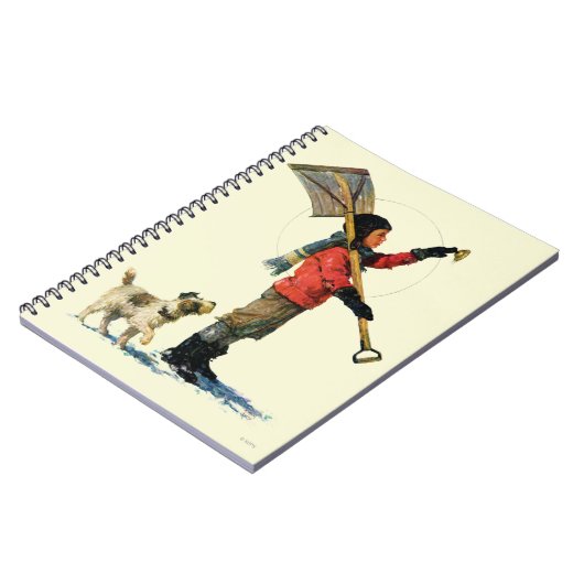 Carnet Canard souchet de neige (Côté gauche)