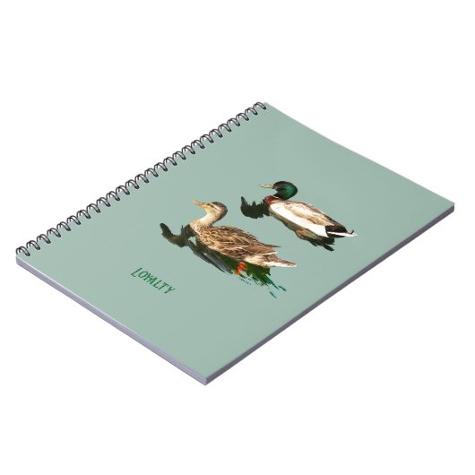 Carnet Canards colverts (Côté gauche)