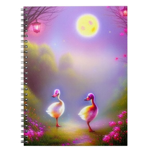 Carnet Canards fantaisistes mignons (Devant)