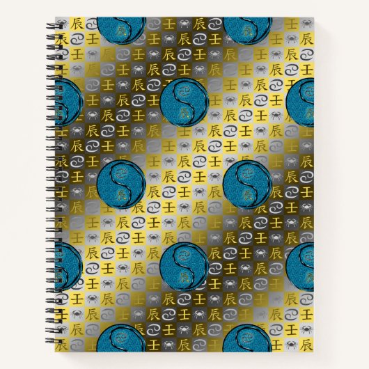 Carnet Cancer & Dragon d'eau (Devant)