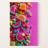 Carnet Candies colorées rose (Verso)