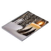 Carnet Candle Tree Snow Forest (Côté gauche)