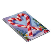 Carnet Candy Cane Heart Merry Christmas (Côté Droit)