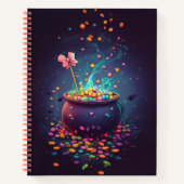Carnet Candy Cauldron d'Halloween (Devant)