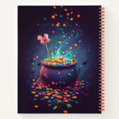 Carnet Candy Cauldron d'Halloween (Dos)