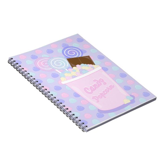 Carnet Candy Popcorn Planner (Côté Droit)