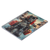 Carnet Cane Corso Chien équitation Moto Noël (Côté gauche)