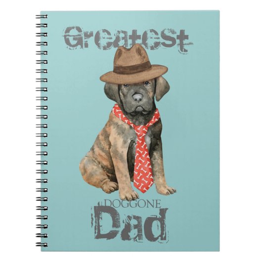 Carnet Cane Corso Papa (Devant)