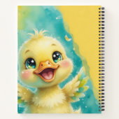 Carnet Caneton joyeux (Dos)