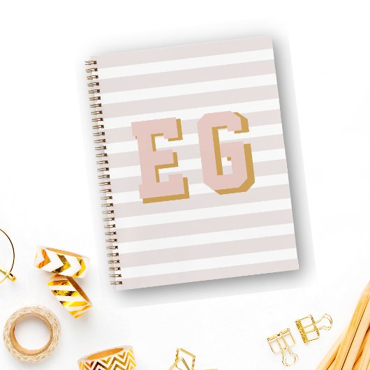 Carnet Canevas Chic Pink Preppy