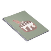 Carnet Cannelle Bun Dessert Main Drake Art (Côté Droit)