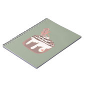 Carnet Cannelle Bun Dessert Main Drake Art (Côté gauche)