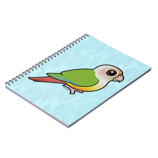 Carnet Cannelle Conure Vert-cheeked de Birdorable (Côté gauche)