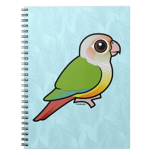 Carnet Cannelle Conure Vert-cheeked de Birdorable (Devant)