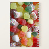 Carnet Canoës à gelée colorée amusant (Verso)