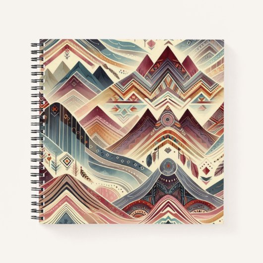 Carnet Canyons colorés (Devant)