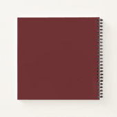 Carnet Canyons colorés (Dos)