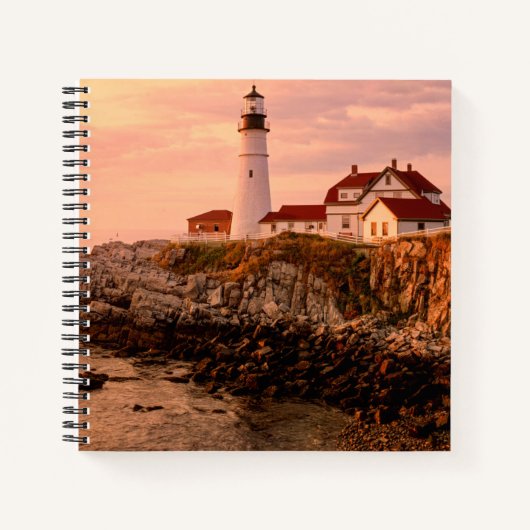 Carnet Cap Elizabeth | Portland Head Light | Maine (Devant)