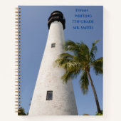 Carnet Cape Florida École Florida Phare Blanc (Devant)