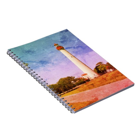 Carnet Cape May Lighthouse Canvas Imprimer (Côté Droit)