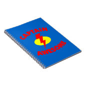 Carnet Capitaine Awesome (Côté Droit)