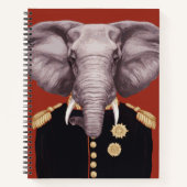 Carnet Capitaine Elephant (Devant)