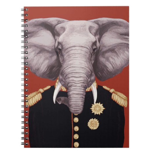 Carnet Capitaine Elephant (Devant)