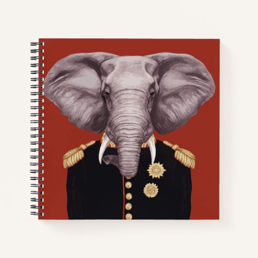 Carnet Capitaine Elephant (Devant)