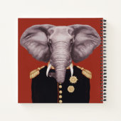 Carnet Capitaine Elephant (Dos)