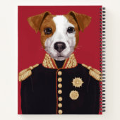 Carnet Capitaine Jack Russell (Dos)