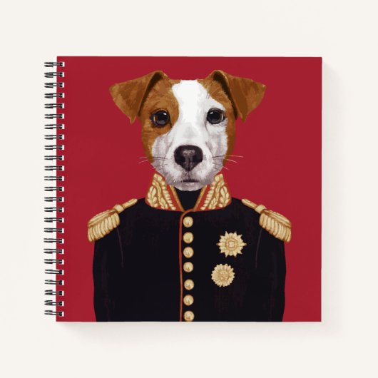 Carnet Capitaine Jack Russell (Devant)
