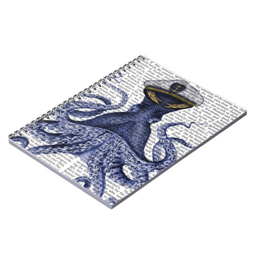 Carnet Capitaine Octopus (Côté gauche)