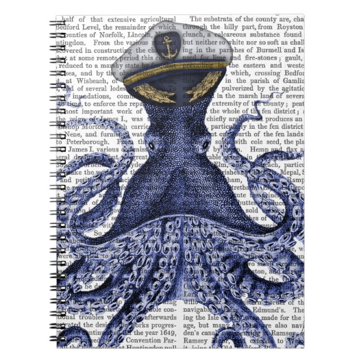 Carnet Capitaine Octopus (Devant)