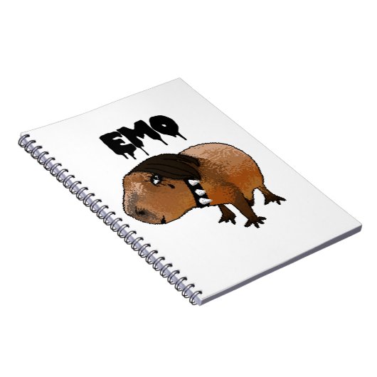 Carnet Capivara Emo Caderno (Côté Droit)