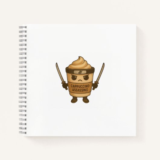 Carnet Cappuccino Assassino (Devant)