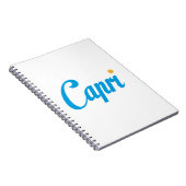 Carnet CAPRI Italie (Côté Droit)