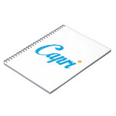 Carnet CAPRI Italie (Côté gauche)