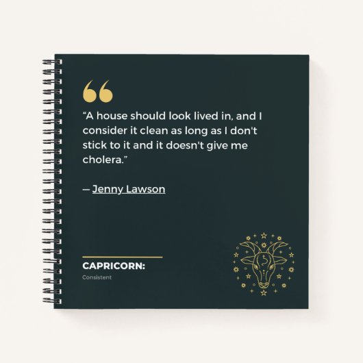 Carnet Capricorn (Devant)