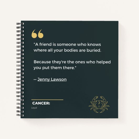 Carnet Capricorn (Devant)