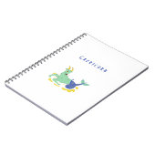 Carnet Capricorne blanc, zodiaque, impression d'étoiles (Côté gauche)