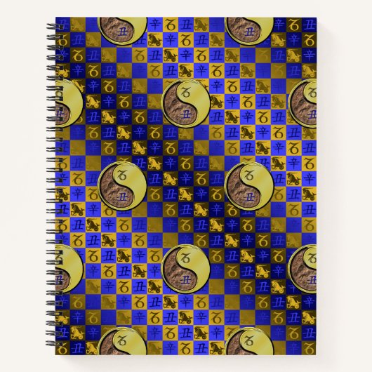 Carnet Capricorne & Bœuf de métal (Devant)