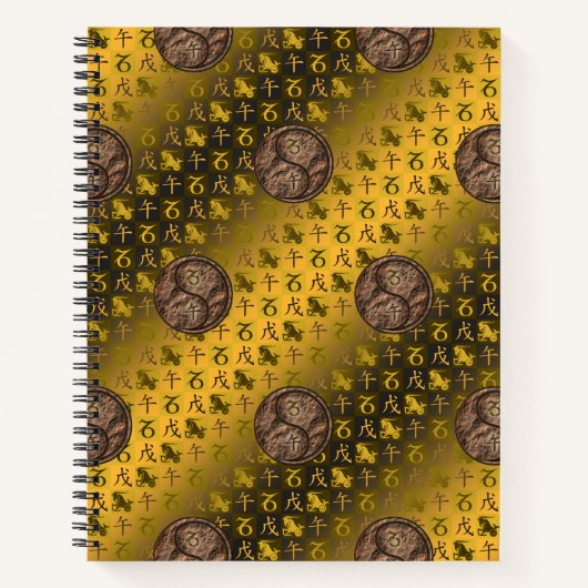 Carnet Capricorne & Cheval de Terre (Devant)