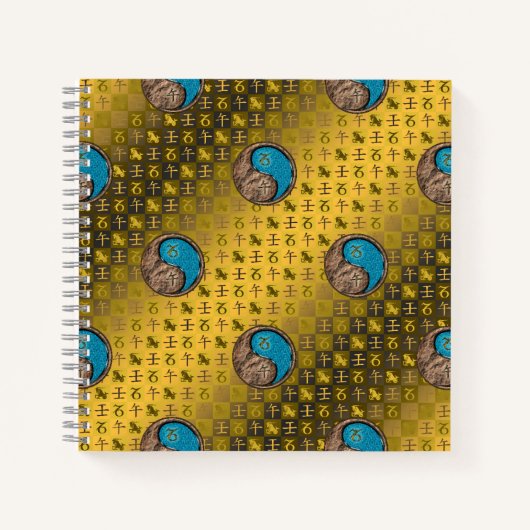 Carnet Capricorne & Cheval d'eau (Devant)