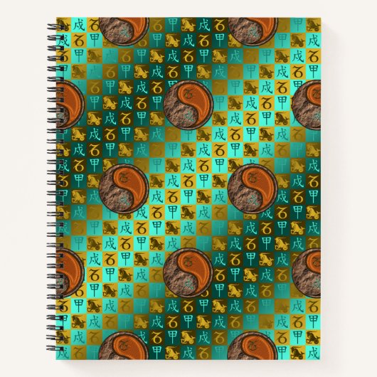 Carnet Capricorne & Chien de Bois (Devant)
