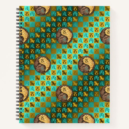 Carnet Capricorne & Chien de Feu (Devant)