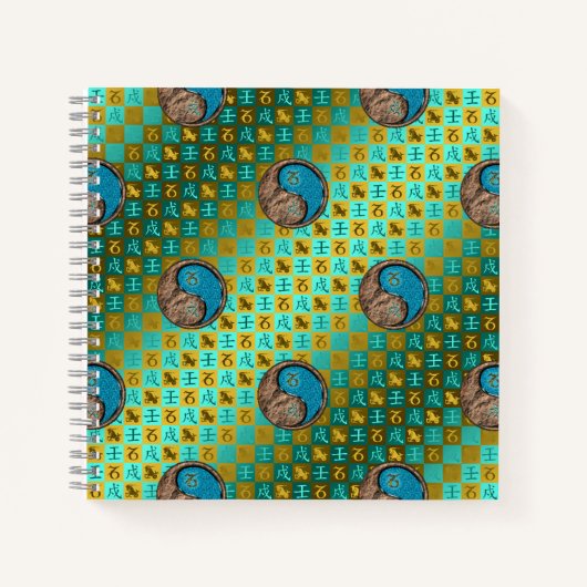 Carnet Capricorne & Chien d'Eau (Devant)